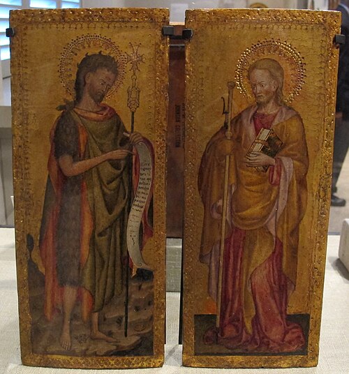santi giovanni battista e giacomo maggiore, 1425, Antonio Orsini