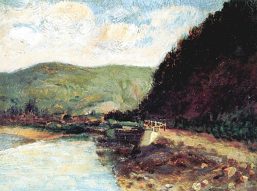 Highland Scene, , Károly Telepy