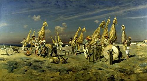 I Funari di Torre del Greco, 1883, Antonino Leto