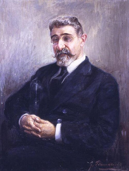 Portrait of Luigi Rava, 1920, Giuseppe Pennasilico