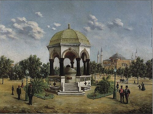 German Fountain, 1899, 