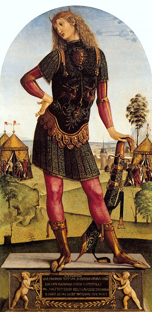 Alexander the Great, 1494, Master of the Griselda Legend