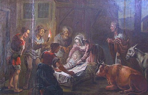 Nativité, 1747, Johann Conrad Seekatz