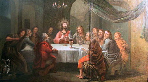 La Cène, , Johann Conrad Seekatz