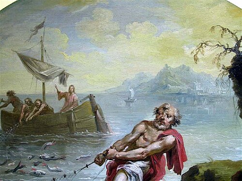 Berufung des Petrus, 1747, Johann Conrad Seekatz