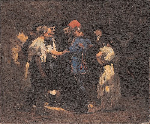 Among Coachmen, 1902, János Thorma