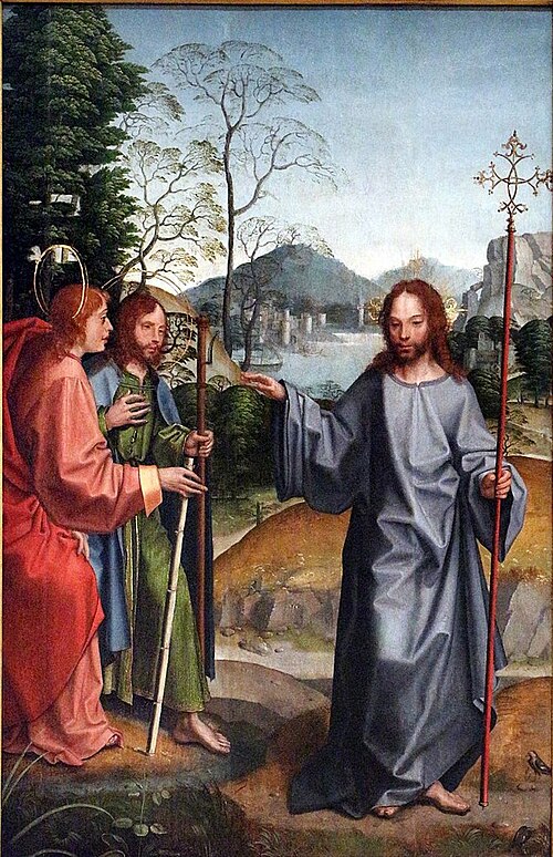 Christ Sends St. John and St. James in Apostolic Mission, 1520, Mestre da Lourinhã