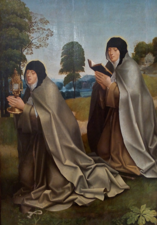 Santa Clara e Santa Coleta, 1520, Mestre da Lourinhã