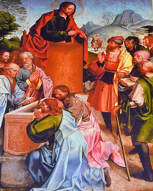 Pregação de São Tiago, 1520, Mestre da Lourinhã