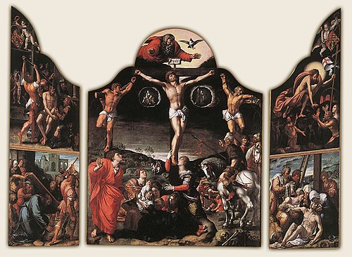 Altarpiece of the Passion, 1534, Marcus Gheeraerts l'Ancien