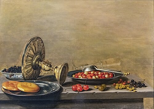 Nature morte aux fruits, 1750, 
