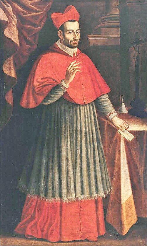 Portrait of St. Charles Borromeo, 1680, Ottavio Bizzozzero