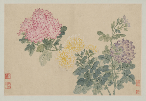 恽寿平花卉山水册, , Yun Shouping