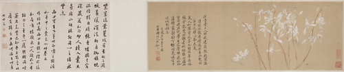 恽寿平建兰卷, , Yun Shouping