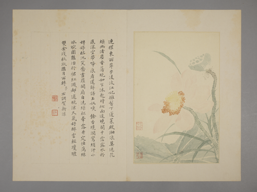恽寿平花卉册, , Yun Shouping