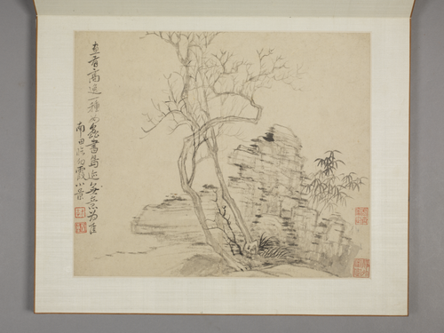恽寿平山水花卉册, , Yun Shouping