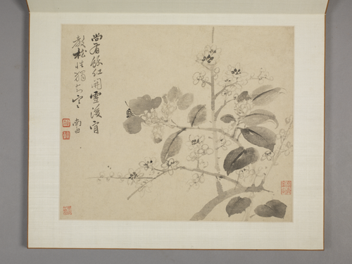 恽寿平山水花卉册, , Yun Shouping