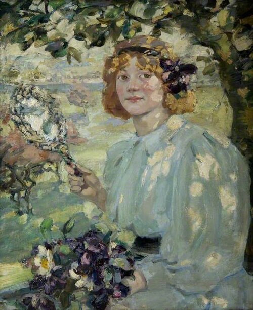 Under the Apple Tree, 1897, Bessie MacNicol