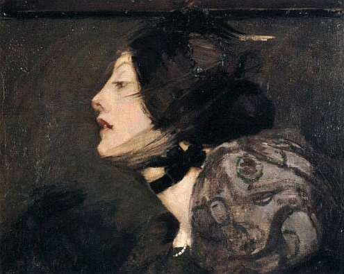 French Girl, 1895, Bessie MacNicol