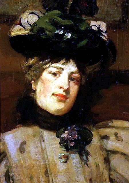 Portrait d'une dame, , Bessie MacNicol