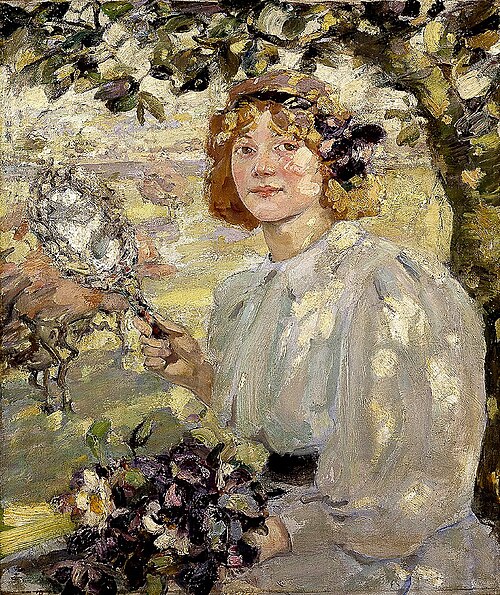 Under The Apple Tree, 1899, Bessie MacNicol