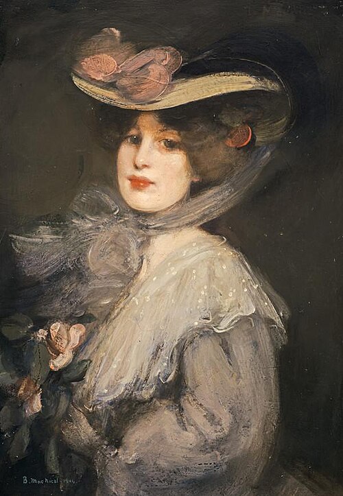 Portrait of a Lady ('Phyllis in Town'), 1904, Bessie MacNicol