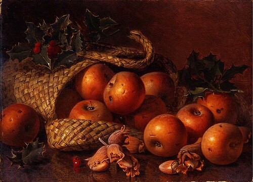 Apples in an Overturned Basket, , Eloise Henriet Stannard