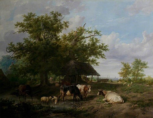 Landscape with Cattle, 1832, Thomas Sidney Cooper