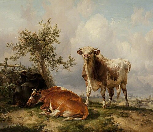 Cattle, 1837, Thomas Sidney Cooper