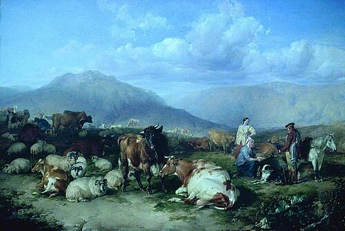 Landscape with Cattle, 1838, Thomas Sidney Cooper