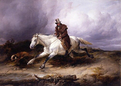 The Stolen Horse, 1839, Thomas Sidney Cooper