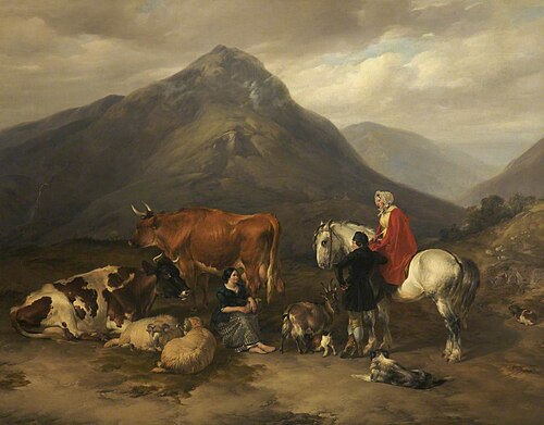 Among the Mountains in Cumberland, 1841, Thomas Sidney Cooper