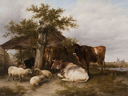 The Home Farm, 1844, Thomas Sidney Cooper