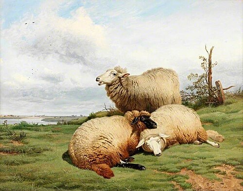 Midday Repose, 1866, Thomas Sidney Cooper