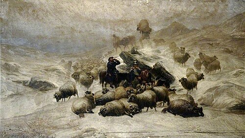 Amongst the Fells, East Cumberland, 1871, Thomas Sidney Cooper