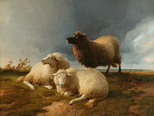 Sheep on the Common, 1873, Thomas Sidney Cooper