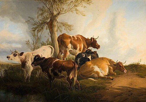 Cattle Scene, 1876, Thomas Sidney Cooper