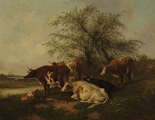 Cows, 1878, Thomas Sidney Cooper