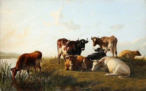 Canterbury Meadows, 1879, Thomas Sidney Cooper