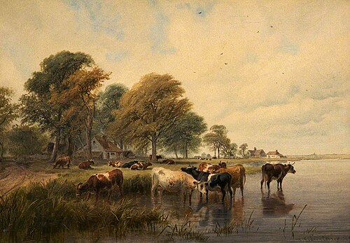 Landscape, 1881, Thomas Sidney Cooper