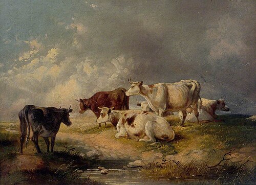 Cattle, 1899, Thomas Sidney Cooper