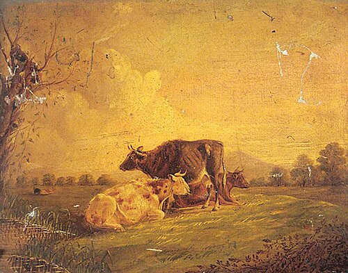 Cattle Resting in a Meadow, , Thomas Sidney Cooper