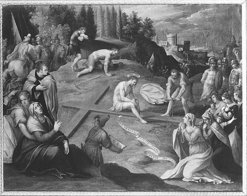 Vorbereitung zur Kreuzigung, 1562, Girolamo Muziano