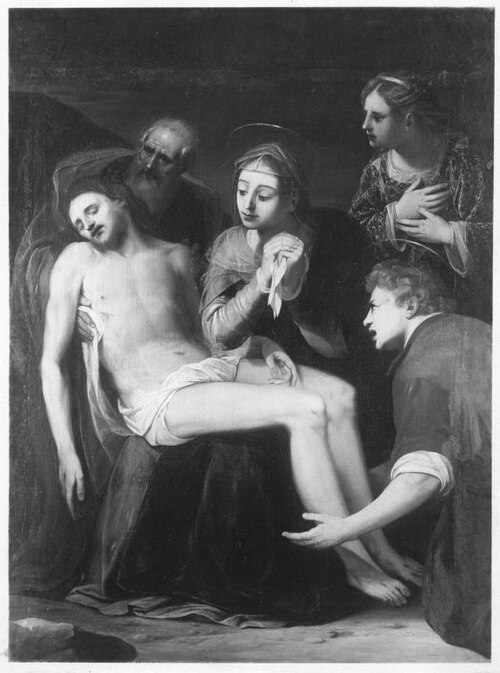 Beweinung Christi, 1562, Girolamo Muziano
