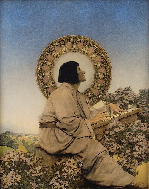 Saint Valentine, 1904, Maxfield Parrish