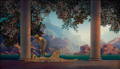 Daybreak, 1922, Maxfield Parrish