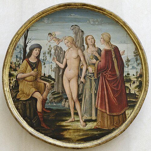 Le Jugement de Pâris, 1500, Girolamo di Benvenuto