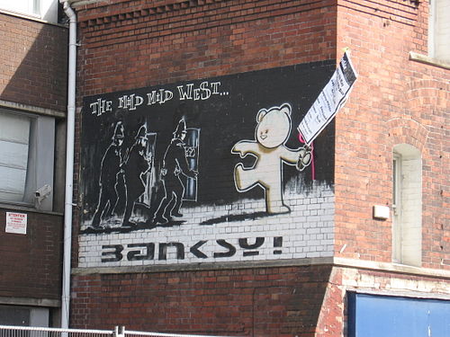 The Mild Mild West, 1999, Banksy