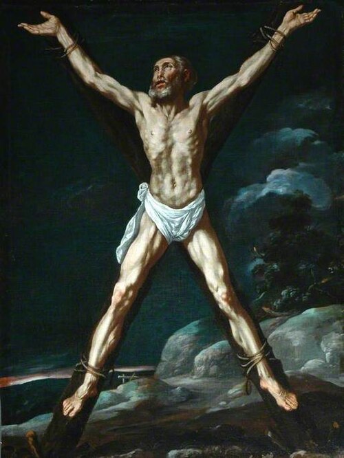 The Martyrdom of St Andrew, 1620, Luis Tristán