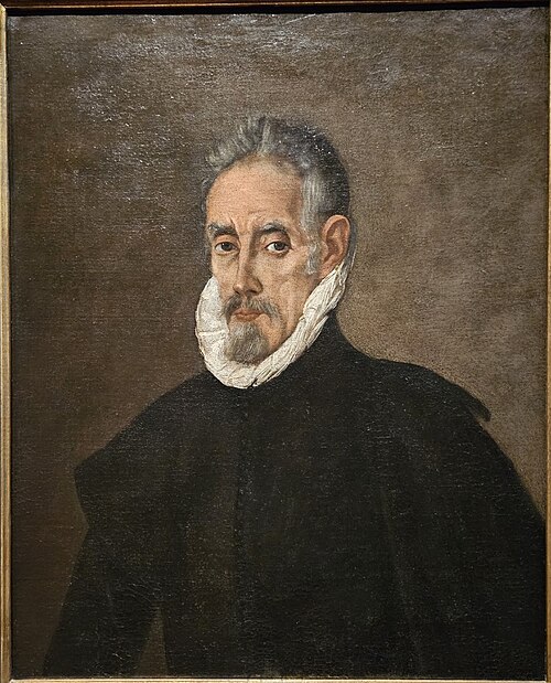Retrato Masculino (António Gomes da Mata?), 1619, Luis Tristán